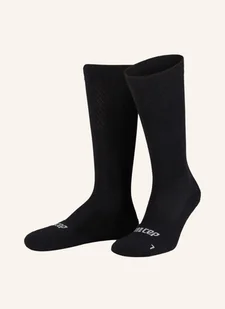 Cep Skarpety Flight Compression Z Wełną Merino schwarz - Skarpetki damskie - miniaturka - grafika 1