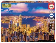 Puzzle - Educa Puzzle 1000 Elementów Hong Kong Skyline - miniaturka - grafika 1