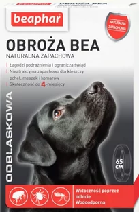 Beaphar Obroża pchły kleszcze - Artykuły przeciw pasożytom - miniaturka - grafika 1