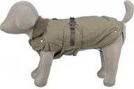 Ubranka dla psów - Trixie Hermy coat, XS: 28 cm, olive green - miniaturka - grafika 1