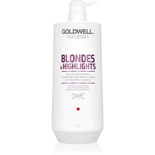 GOLDWELL_Dualsenses Blondes & Highlights Anti-Yellow Shampoo szampon do włosów blond neutralizujący żółty odcień 1000ml - Szampony do włosów - miniaturka - grafika 1