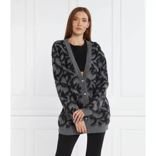 Pinko Kardigan | Oversize fit | z dodatkiem wełny - Swetry damskie - miniaturka - grafika 1