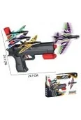 Zabawy w naśladowanie dorosłych - Pistolet wystrzeliwujący samoloty - miniaturka - grafika 1
