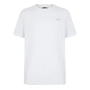 Slazenger T-shirt męski biały, Rozmiar XXL - Koszulki męskie - miniaturka - grafika 1