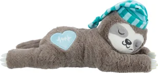 TRIXIE Junior Leniwiec pluszowa zabawka dla szczeniąt z biciem serca - 34 cm - Zabawki dla psów - miniaturka - grafika 1