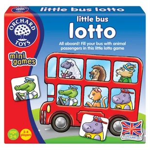 Orchard Toys Little Bus Lotto Mini Spiel - Gry planszowe - miniaturka - grafika 1