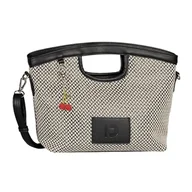 Torebki damskie - TOM TAILOR Denim Lucien damska torba na ramię, zamek błyskawiczny, średnia wielkość, czarny, m, moda - miniaturka - grafika 1