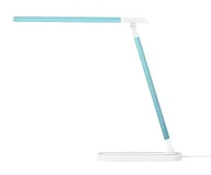 Lampy stojące - Turkusowo-biała lampka biurkowa dotykowa - 3X A362 Nereida - miniaturka - grafika 1