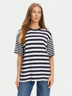 Koszulki i topy damskie - U.S. Polo Assn. T-Shirt WUP0682 Granatowy Loose Fit - miniaturka - grafika 1