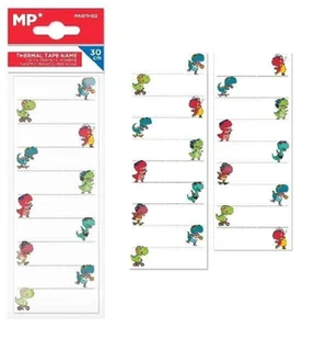 Naprasowanka do podpisywania ubrań Dinozaury - Akcesoria i części do maszyn do szycia - miniaturka - grafika 1