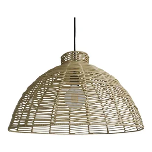 Abażur zewnętrzny 50 cm rattan - Oprawy, klosze i abażury - miniaturka - grafika 1