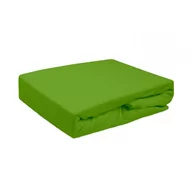 Prześcieradła - Darymex Prześcieradło z gumką Frotte zielone 110/120x200 5907761033955 - miniaturka - grafika 1