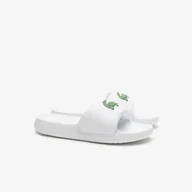 Klapki i japonki damskie - Damskie Klapki LACOSTE SHOES 45CFA0002.082 – Biały - miniaturka - grafika 1