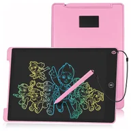 Zabawki interaktywne dla dzieci - Tablet Graficzny Do Rysowania Dla Dzieci Edukacyjny 12 Cali Lcd Różowy Xxl - miniaturka - grafika 1