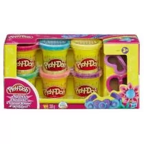 Hasbro Play-Doh Błyszczące tuby - Masy plastyczne - miniaturka - grafika 1