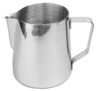 Rhinowares Stainless Steel Pro Pitcher - dzbanek srebrny 600 ml RHMJ20OZ - Dzbanki i imbryki - miniaturka - grafika 1