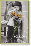 Ramki na zdjęcia - Rama aluminiowa do plakatu 90x120cm, złota anoda / ARTVIC - miniaturka - grafika 1