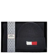 Czapki damskie - Tommy Hilfiger, Zestaw czapka i szalik, AM0AM05183-0G5 - miniaturka - grafika 1