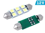 Żarówki samochodowe - Żarówka VISION Festoon SV8.5 41mm 12V 6x 5050 SMD LED, biała, 1 szt. - miniaturka - grafika 1