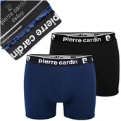 Majtki męskie - Pierre Cardin Bokserki Męskie Bawełniane 2 sztuki Rozmiar M - miniaturka - grafika 1