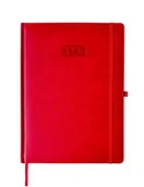 Kalendarze - Kalendarz 2026 A4 Elegance dzienny V6 czerwony K-A4D - kalendarz - miniaturka - grafika 1