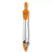 Cyrkiel szkolny PC-100 pomarańczowy PENMATE - Przybory szkolne - miniaturka - grafika 1