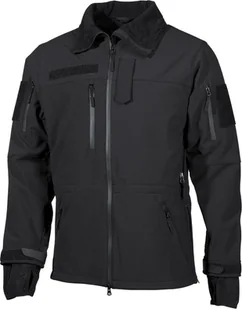 Kurtka męska MFH Kurtka typu soft shell"High Defence" czarna S - Kurtki męskie - miniaturka - grafika 1