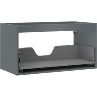 Szafki łazienkowe - Mexen Box-A korpus szafki podumywalkowej 90 cm, 1 szuflada, grafit mat - 91AX0-0900-470-1-66 - miniaturka - grafika 1