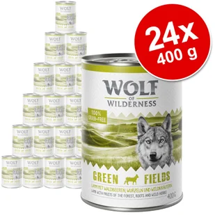 Wolf of Wilderness Adult, 24 x 400 g - The Taste of The Outback, kurczak, wołowina, kangur, w puszce - Mokra karma dla psów - miniaturka - grafika 5