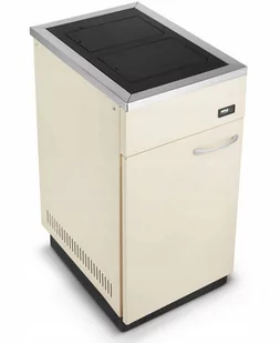 Kuchnia węglowa piec kominek z płaszczem wodnym CO 10-12kW (kolor: beż / biały, średnica wylotu spalin: 120 mm) - spełnia anty-smogowy EkoProjekt 99681702 - Kuchnie węglowe - miniaturka - grafika 7