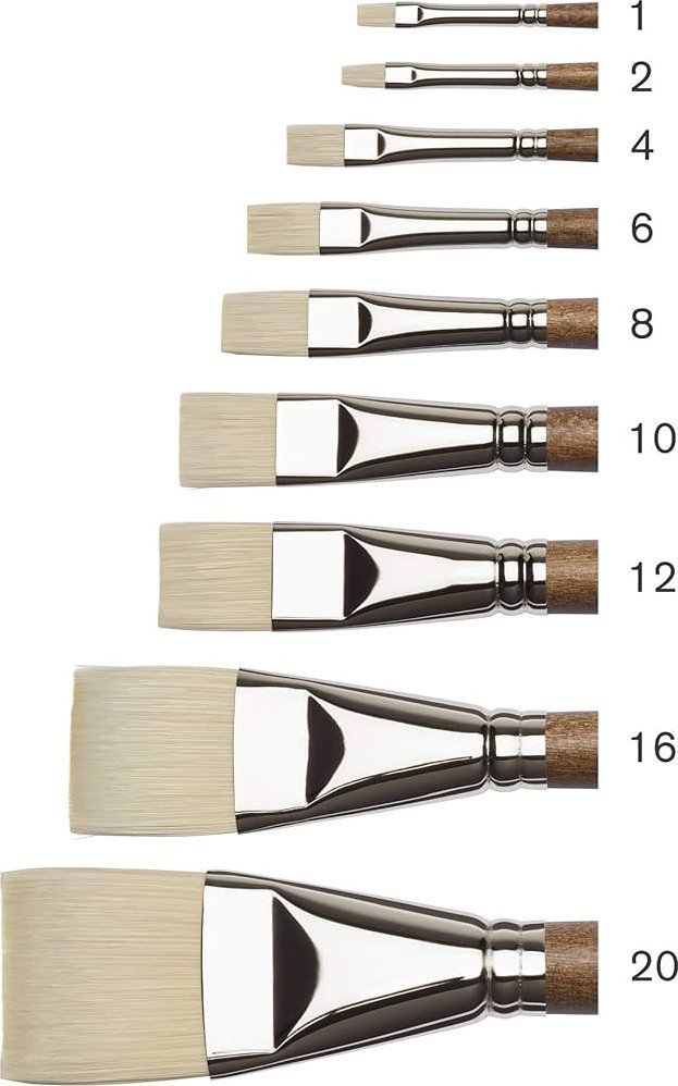 SmartMax ARTISTS' OIL SYNTHETIC HOG BRUSH BRIGHT SIZE 4