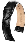 Akcesoria do zegarków - Skórzany wodoodporny pasek do zegarka 20 mm HIRSCH Louisianalook L 03427050-2-20 - miniaturka - grafika 1