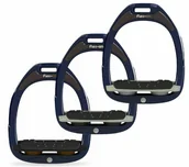 Akcesoria jeździeckie - Flex-on Strzemiona kompozytowe - granatowy - miniaturka - grafika 1