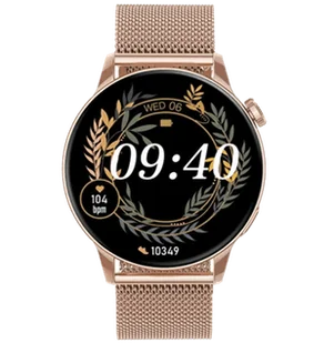 Maxcom FW58 Vanad Pro Złoty - Smartwatch - miniaturka - grafika 1