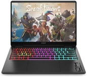 Laptopy - HP OMEN by HP Transcend 14-fb0001ny - Ultra 7-155H, 16GB, 1TB SSD, 14" 2.8K 400-nit 120Hz OLED HDR 500, GeForce RTX 4060 8GB, 1080p IR cam, US RGB backlit keyboard, 71Wh, Shadow Black, Win 11 Home, 1 years - miniaturka - grafika 1