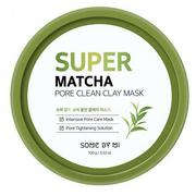 Maseczki do twarzy - Some By MI Super Matcha Pore Clean Clay Mask 100gr - miniaturka - grafika 1