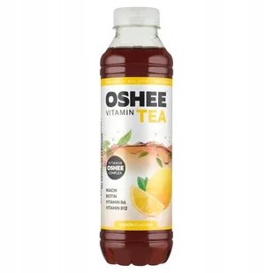 Oshee Vitamin Tea Niegazowany napój herbaciany o smaku cytrynowym 555 ml - Soki i napoje niegazowane - miniaturka - grafika 1