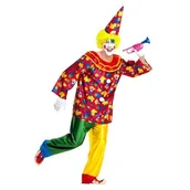 Stroje karnawałowe - Strój zabawnego klauna-XL - miniaturka - grafika 1