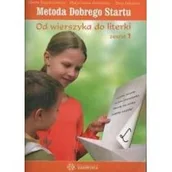Materiały pomocnicze dla nauczycieli - Metoda dobrego startu. Od wierszyka do literki cz1 - miniaturka - grafika 1