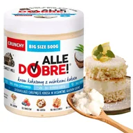 Konfitury, marmolady, powidła - KREM ORZECHOWO KAKAOWY CRUNCHY DUŻY ZDROWY BEZ OLEJU PALMOWEGO CUKRU 500g - miniaturka - grafika 1