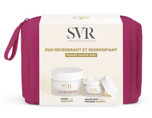 SVR Densitium Zestaw prezentowy: Krem przeciwstarzeniowy 50ml + Balsam na noc 15ml + Kosmetyczka - Zestawy kosmetyków damskich - miniaturka - grafika 1
