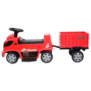 Jeździk, Ciężarówka Na Akumulator Gts-6688-e Z Przyczepą I Dźwiękami - Pojazdy elektryczne dla dzieci Jeździk, Ciężarówka Na Akumulator Gts-6688-e Z Przyczepą I Dźwiękami - Pojazdy elektryczne dla dzieci - miniaturka - grafika 6