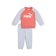 Odzież sportowa dziecięca - Zestaw dla małych dzieci Minicats Essentials z raglanową bluzą PUMA - miniaturka - grafika 1