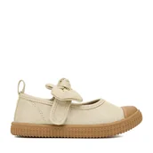 Buty dla dziewczynek - Kapcie DeeZee CEO-JDMS-1202-A Złoty - miniaturka - grafika 1