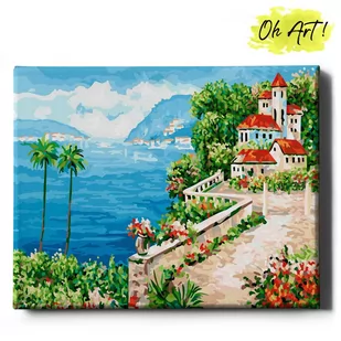 Obraz Malowanie Po Numerach 40X50 cm / Gdzieś Nad Morzem / Oh Art - Malowanie po numerach - miniaturka - grafika 1