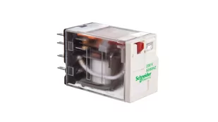 Schneider Electric Przekaźnik pomocniczy 2P 230V AC RXM2AB1P7 - Sterowniki i przekaźniki - miniaturka - grafika 1