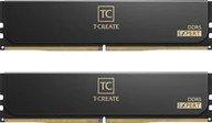 Pamięci RAM - Team Group DDR5 - 64GB - 6000 - CL - 34 2x 32 GB dual kit, RAM Kolor: CZARNY, CTCED564G6000HC34BDC01, T-CREATE EXPERT, AMD EXPO CTCED564G6000HC34BDC01 - miniaturka - grafika 1