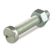 Wkręty - Śruba maszynowa M4 x 16 mm, łeb walcowy ocynk - miniaturka - grafika 1