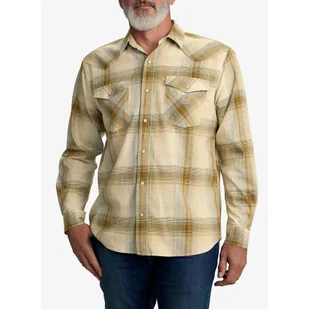 Koszula męska Carhartt Snap-Front Plaid Shirt - Koszule męskie - miniaturka - grafika 1