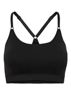 Biustonosze - Only Play Damski biustonosz sportowy, bezszwowy, czarny, S - miniaturka - grafika 1